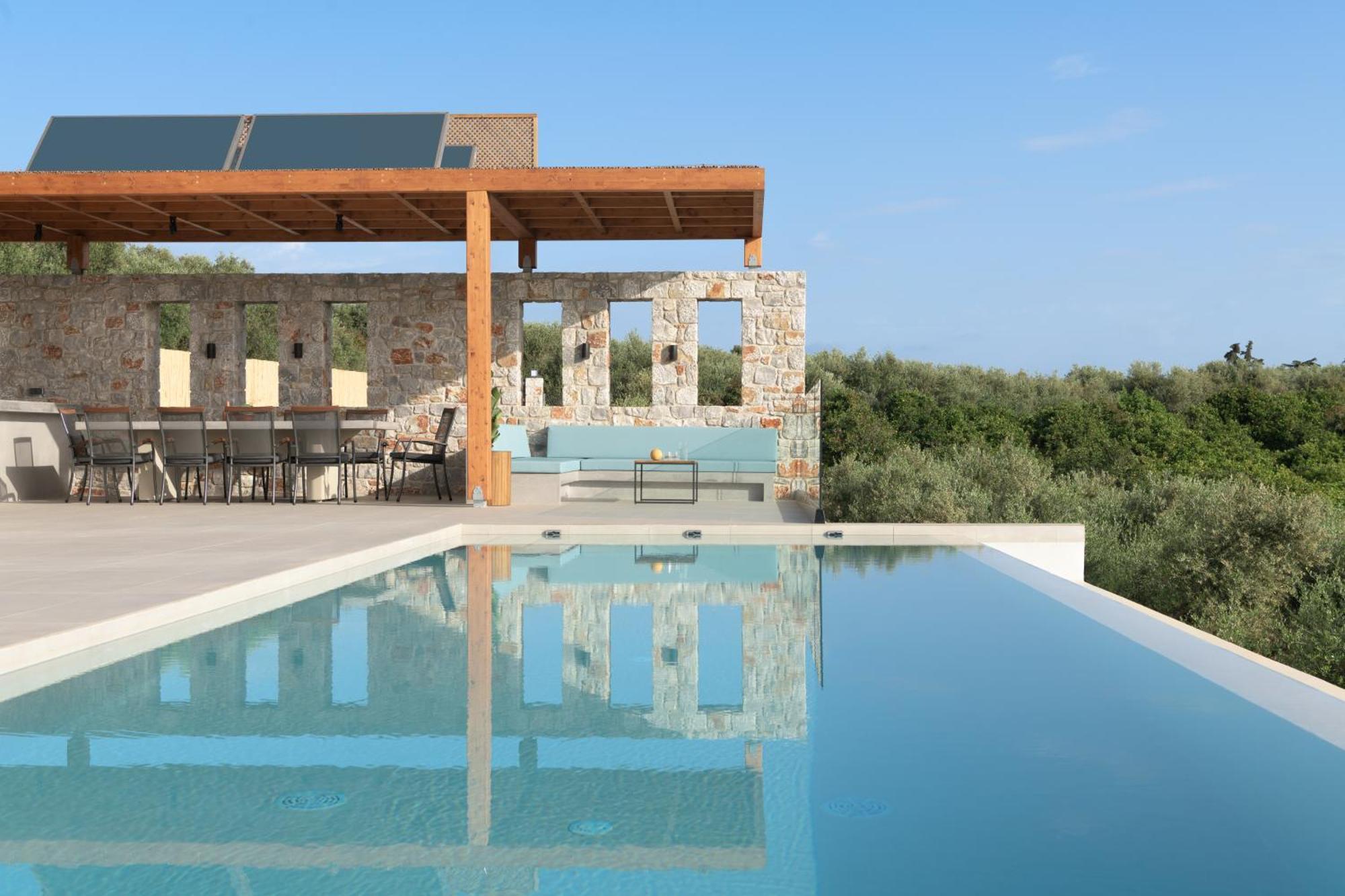 Blue Zone Villa, A Seaview Sanctuary With Pool, By Thinkvilla * Khania