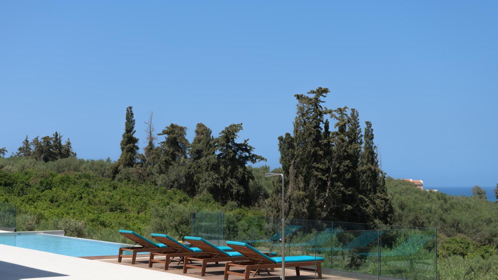 Blue Zone Villa, A Seaview Sanctuary With Pool, By Thinkvilla * Chania (Crete)